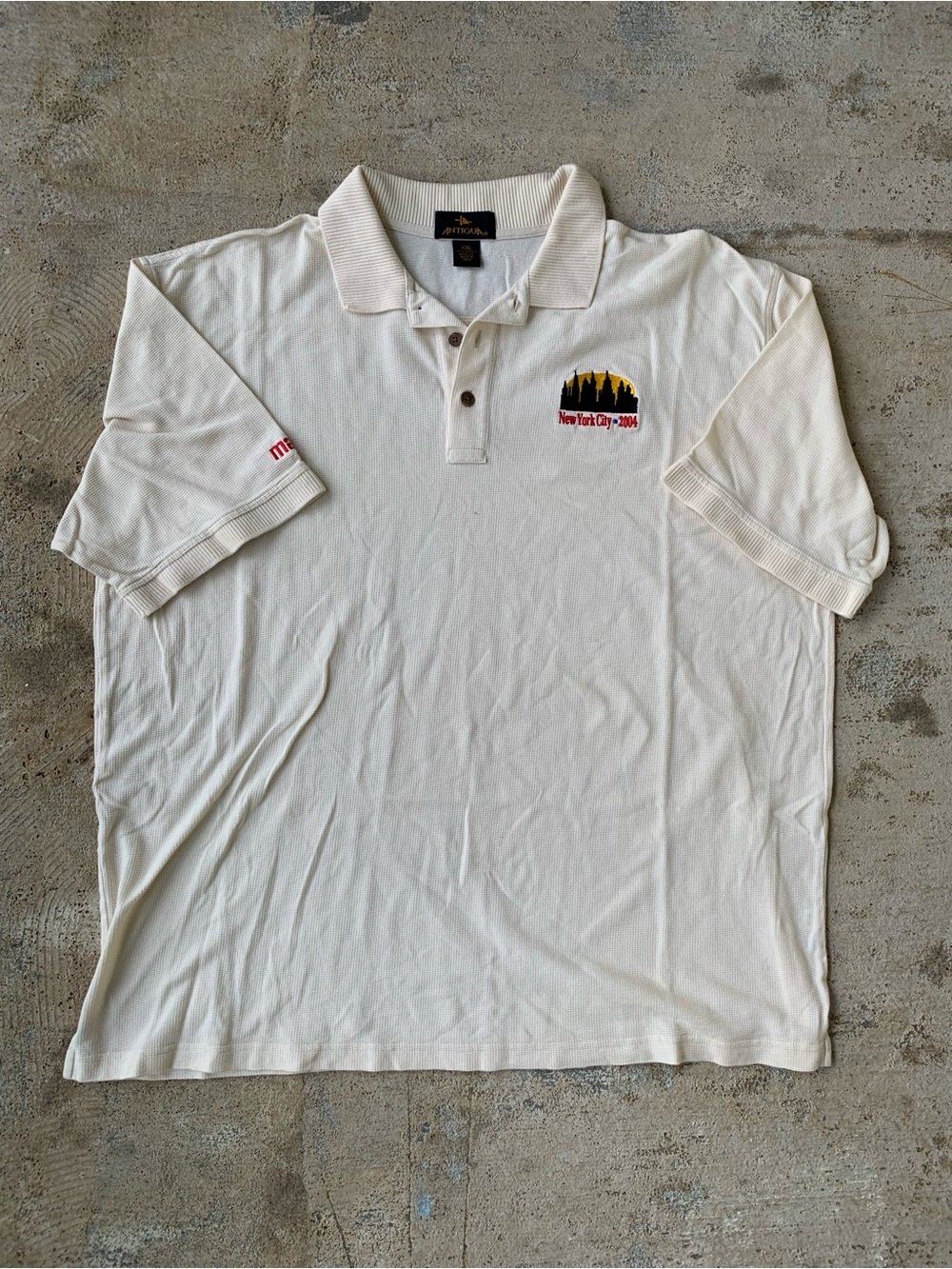 Vintage New York City 2004 Embroidered Polo Shirt